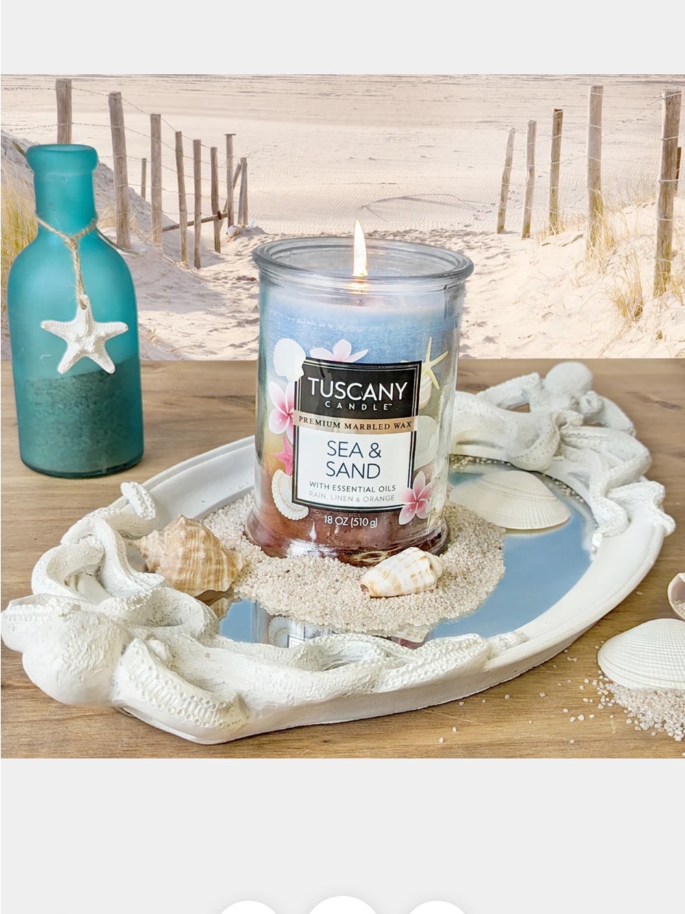 Tuscany Sea & Sand Candle - Picture 4 of 10